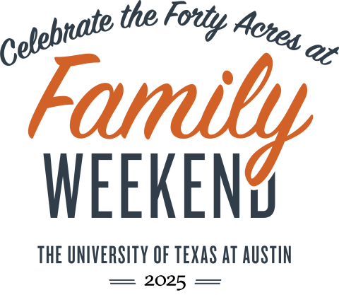 Logo for Celebrate the Forty Acres at Family Weekend 2024