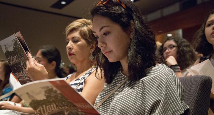 Prospective Student and Mom